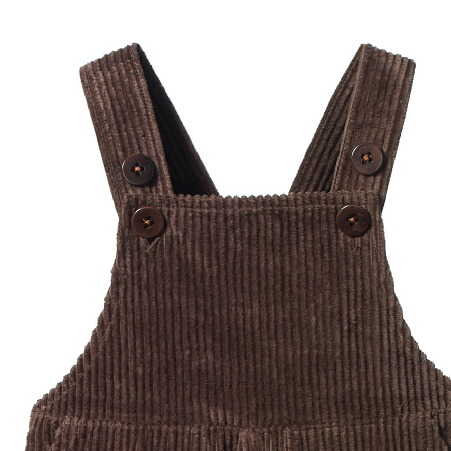 Teddy Overalls - Pinecone