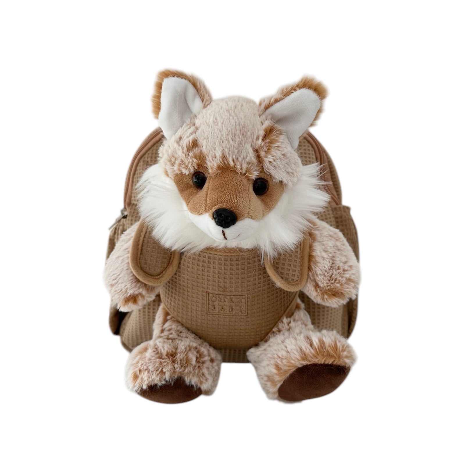 CHAI BABY BACKPACK WITH FRONT HARNESS - Fox