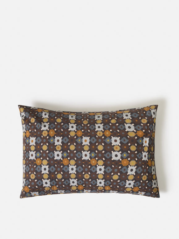Lisbon Pillowcase Pair - Blue Black / Multi