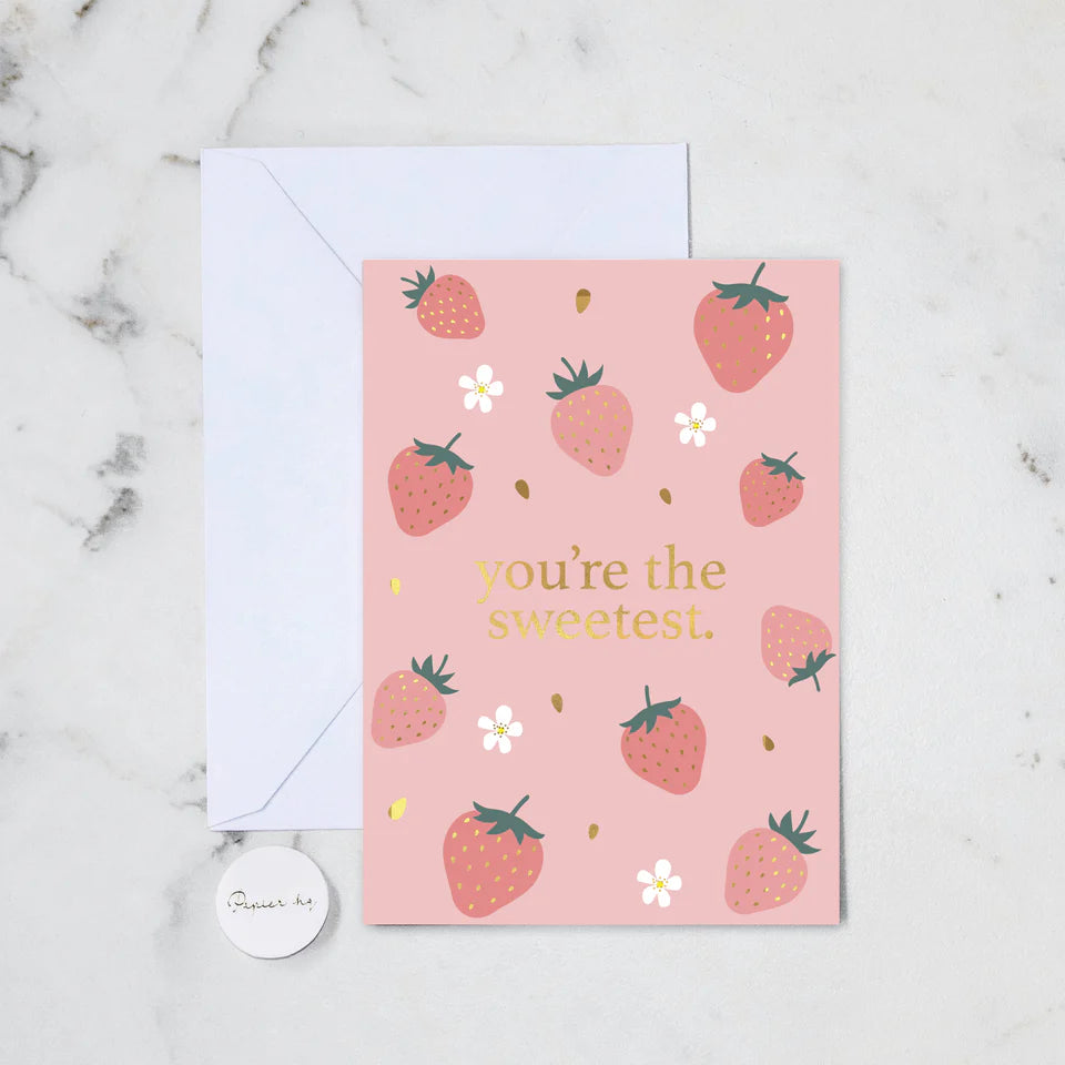 YOU'RE THE SWEETEST - Card