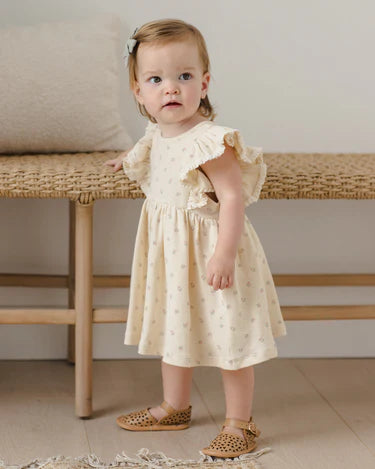 Daisy Dress Mauve Ditsy