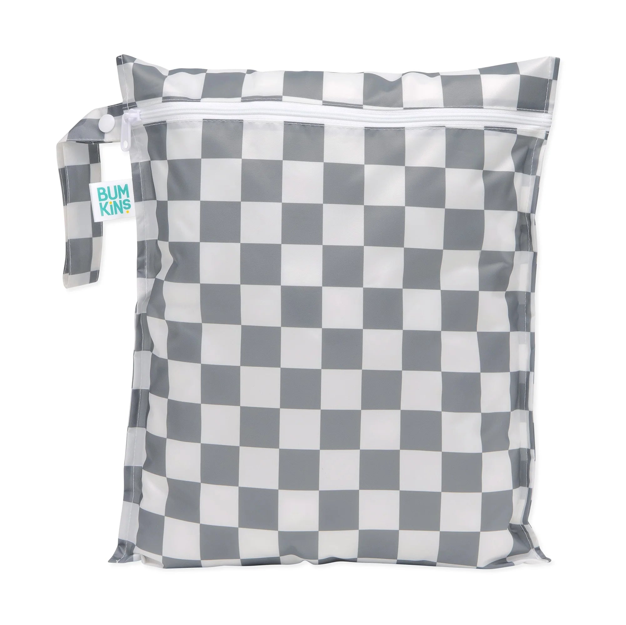 Bumkins Wet Bag - Charcoal Check