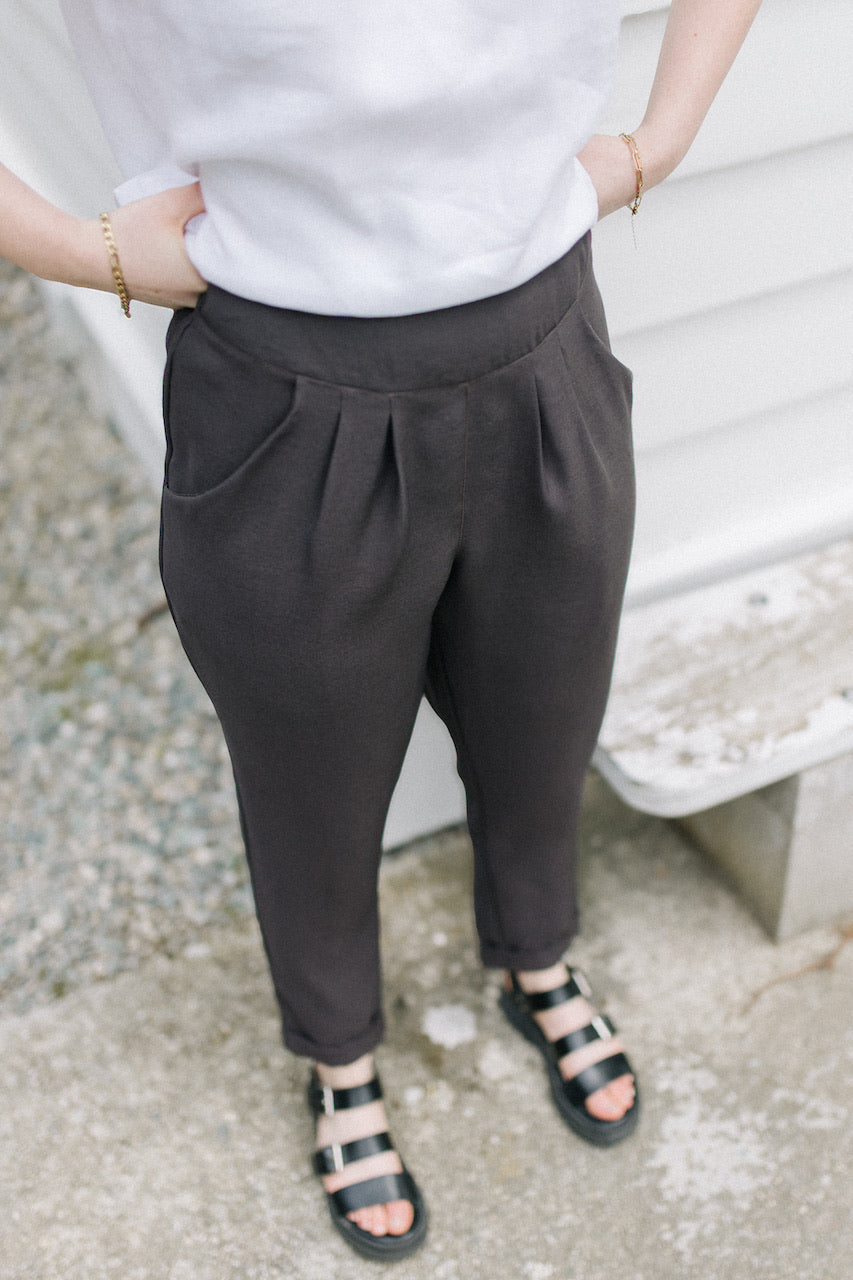 Zara pant - espresso (PRE ORDER)