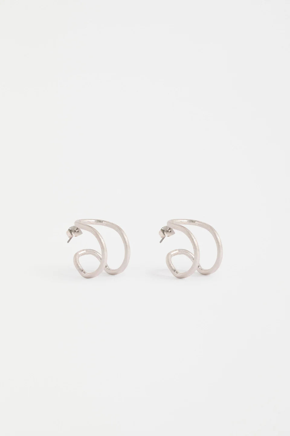 Orden Hoop Earring -SILVER