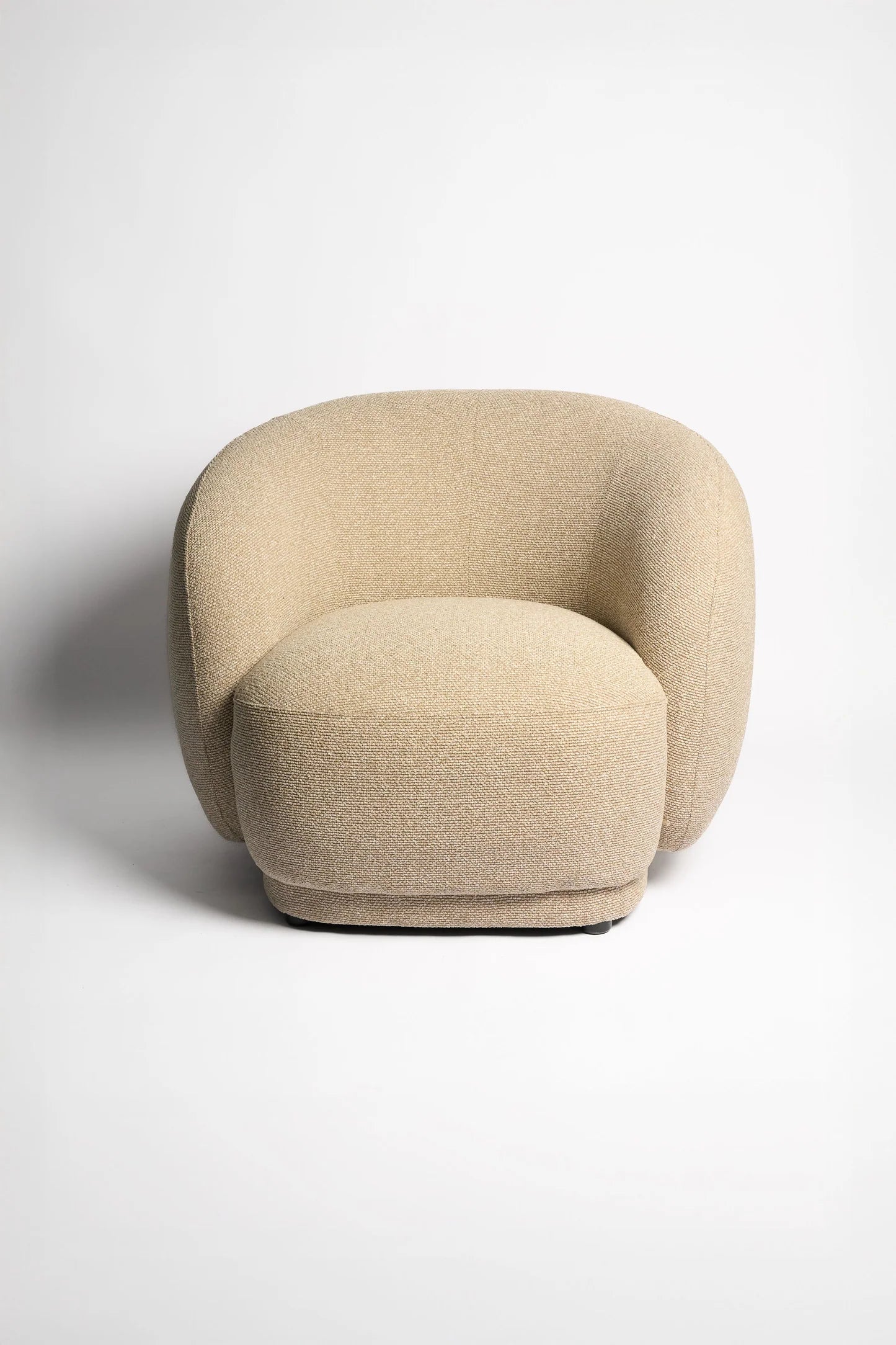 French Swivel Chair- Beige