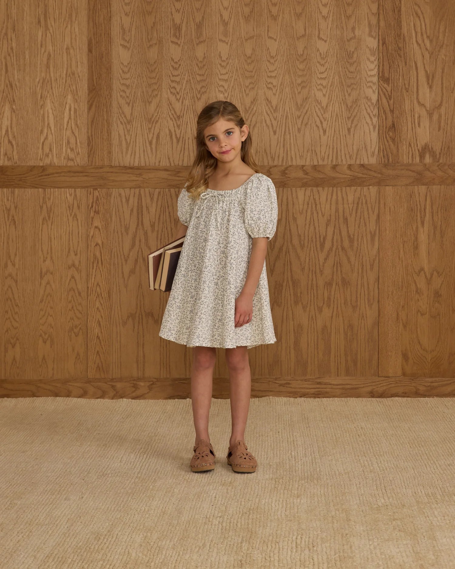 Sabrina Mini Dress || Blue Vines