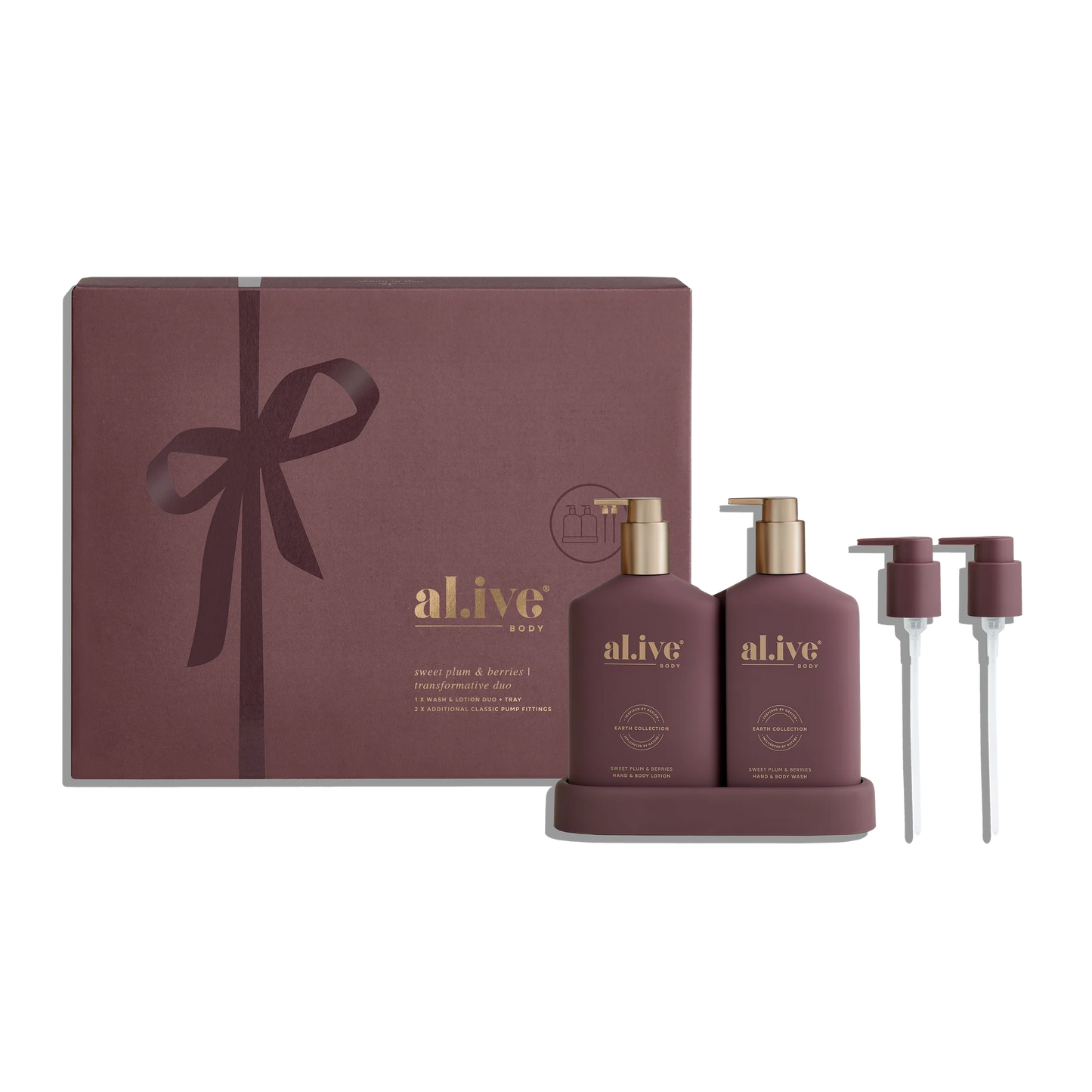 Transformative Wash & Lotion Duo - Sweet Plum & Berries