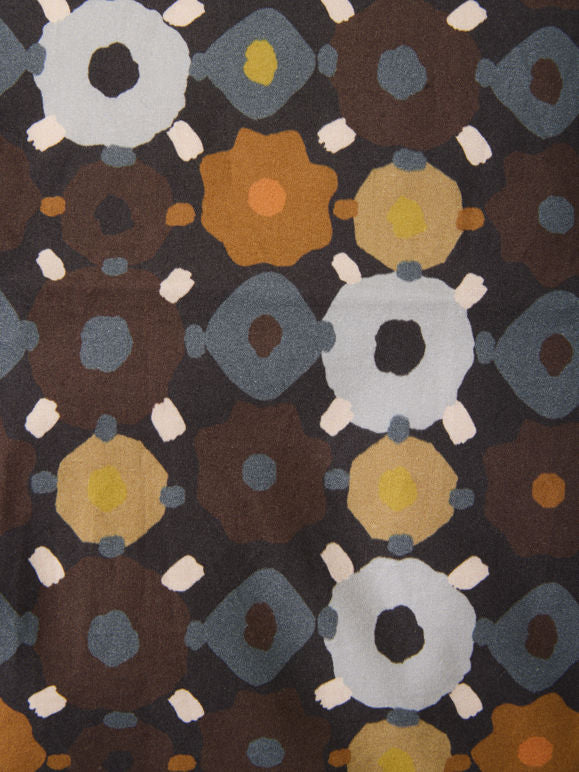 Lisbon Euro Pillowcase - Blue Black / Multi