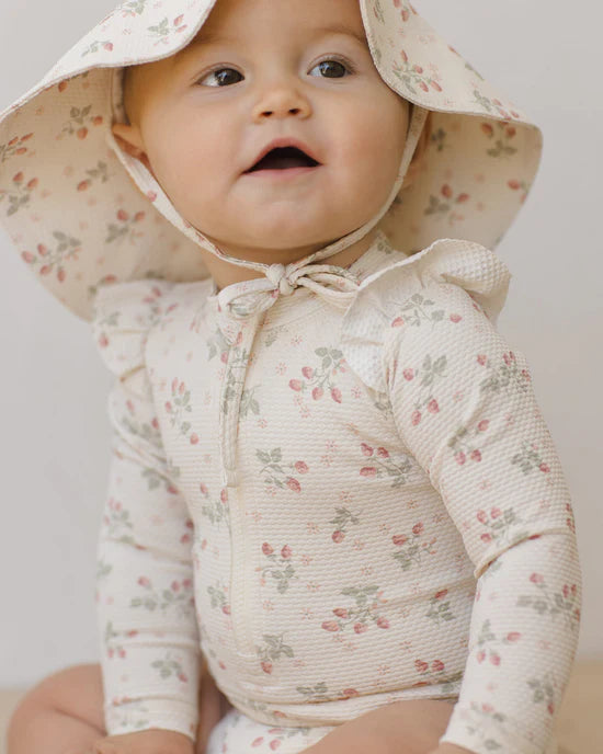 Byron Rashguard One-Piece - Strawberries