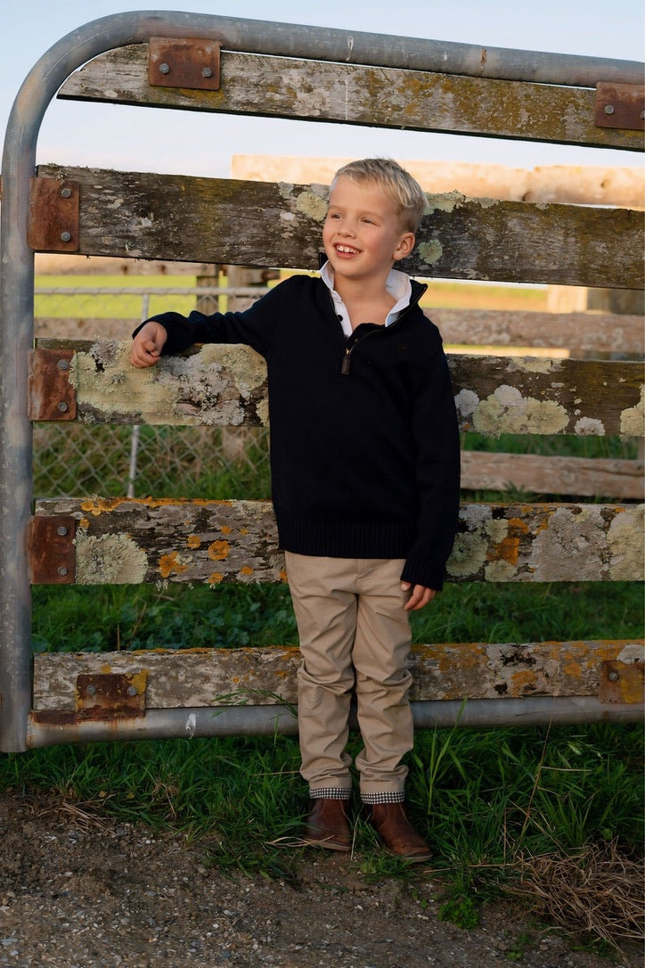 Charlie Knit Navy
