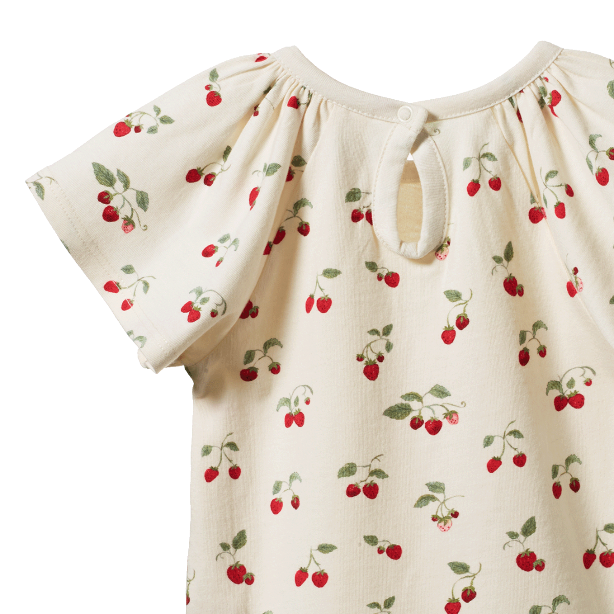 Faye BodySuit Strawberry Blush Print