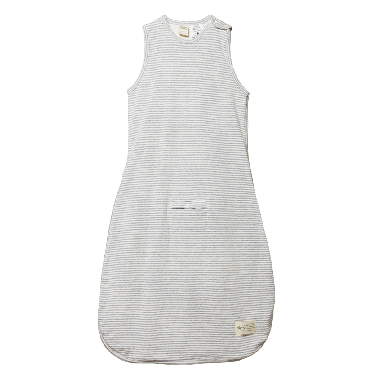 Organic cotton sleeping bag- Grey Marl