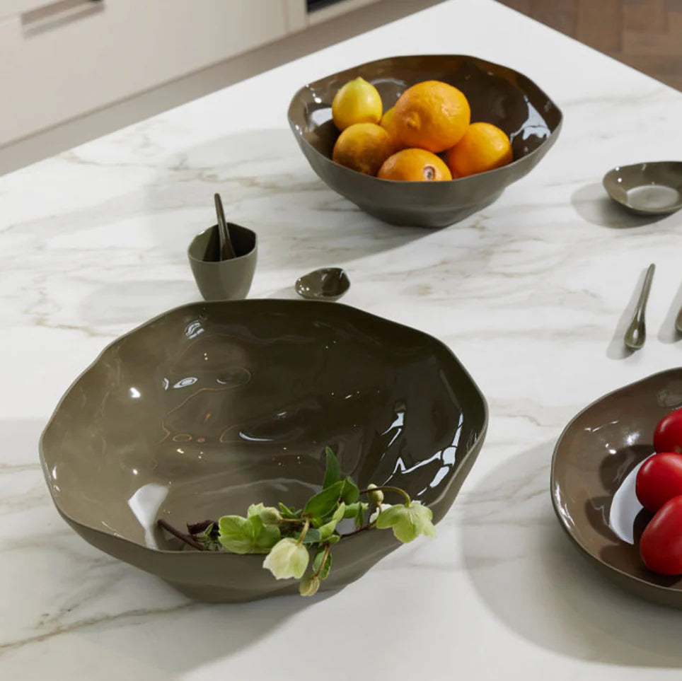 Haan Serving Bowl- Olive