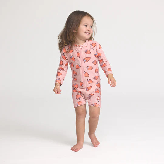 Baby Rash Suit - Strawberry Splash