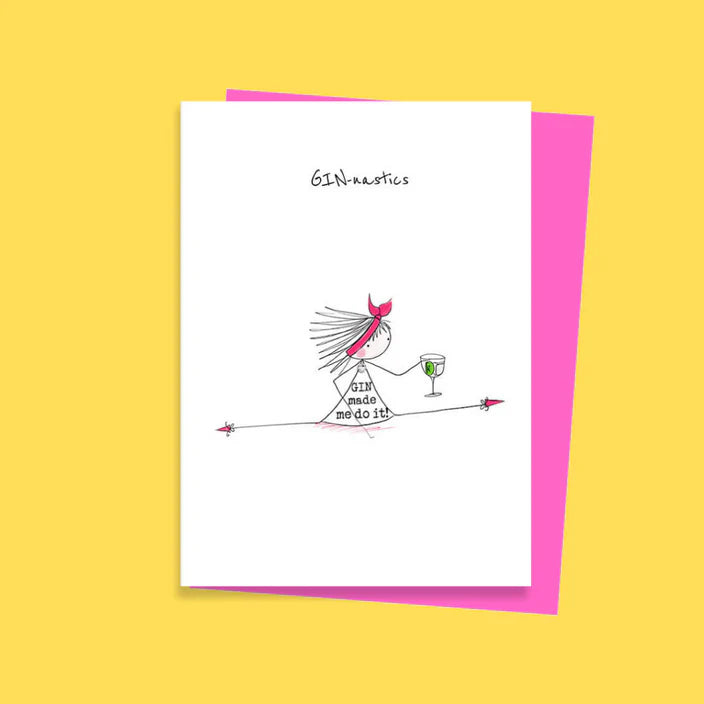 Gin-nastics - Card