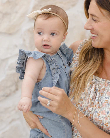Nova Romper Lightweight Denim