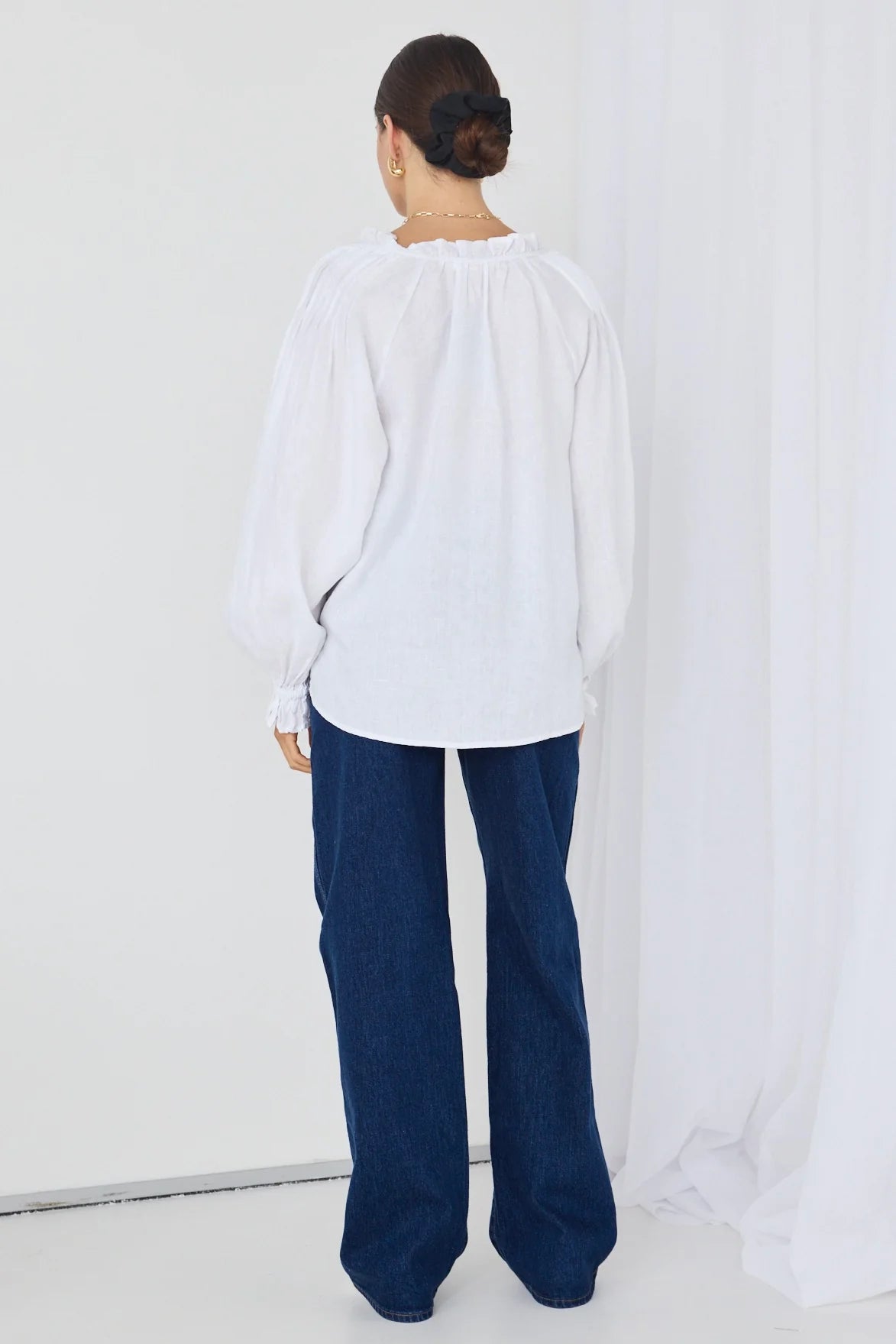 Birch Top - White Linen