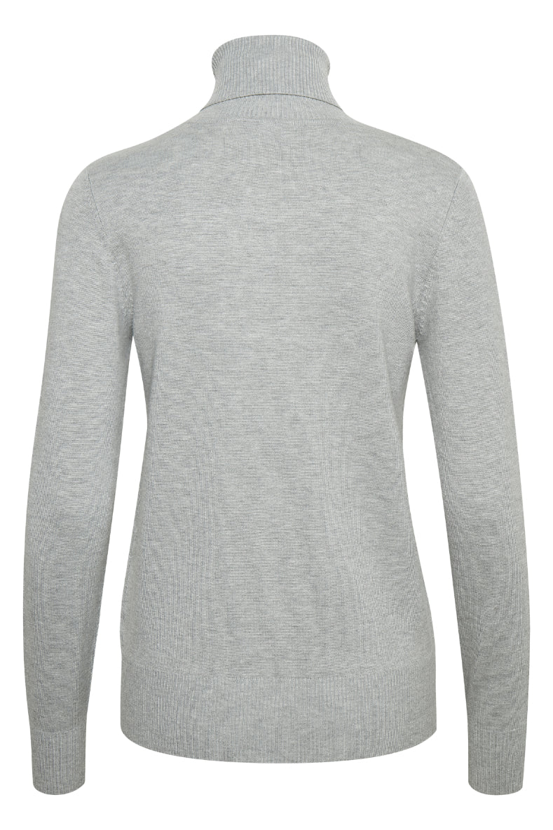 Mila Rollneck Knit - Grey