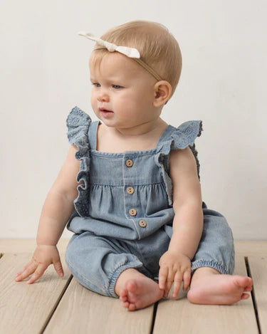 Nova Romper Lightweight Denim