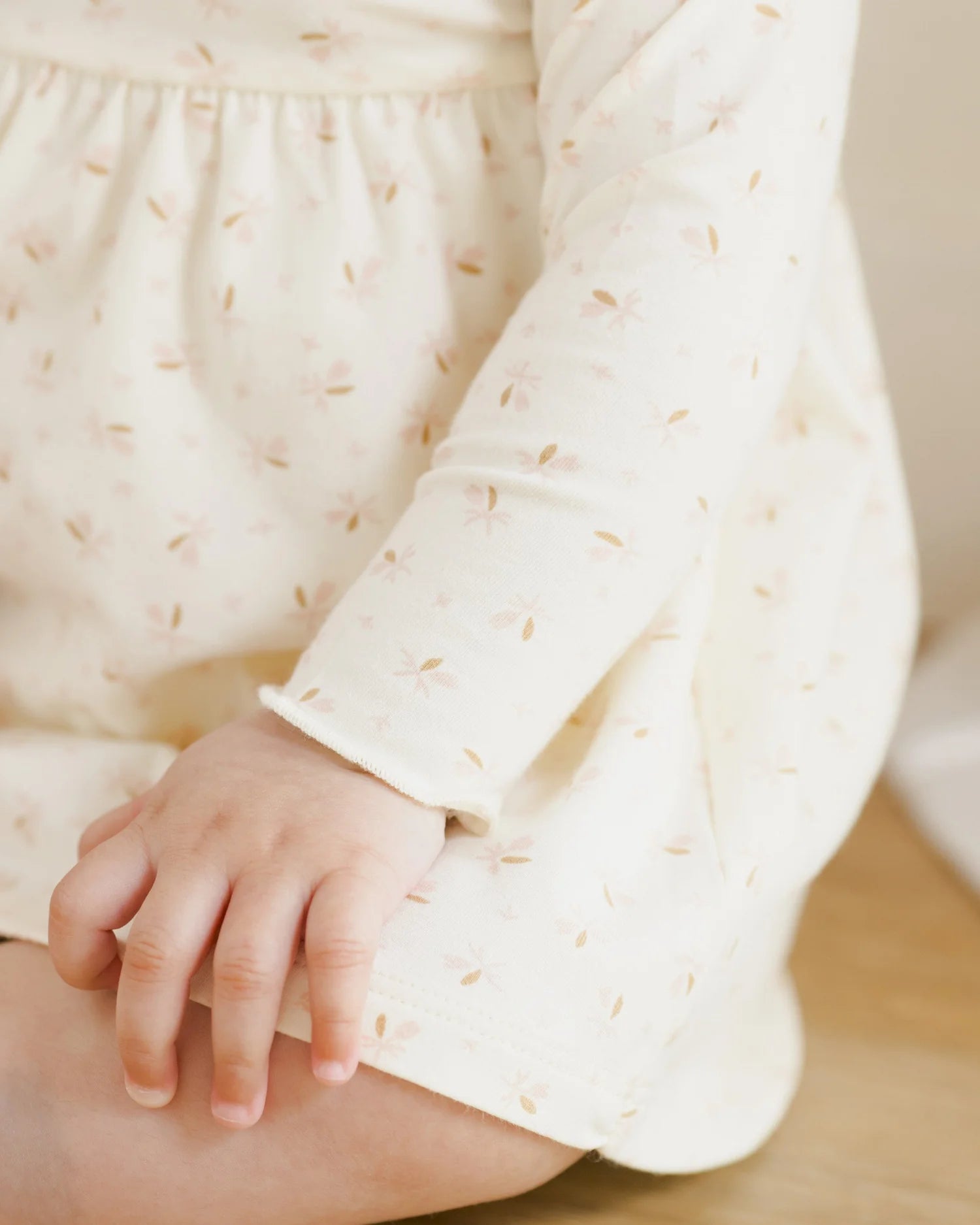 Longsleeve Baby Dress || Fleur