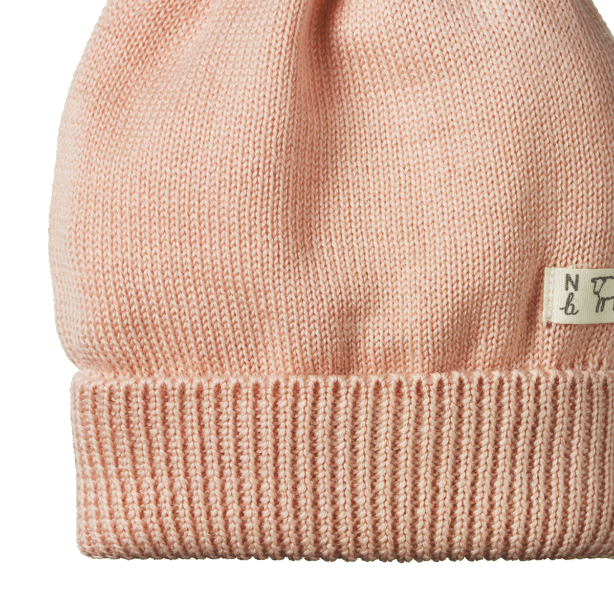 Alpine Pom Pom Beanie - Rose Dust