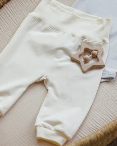 Cotton Baby Pant || Ivory