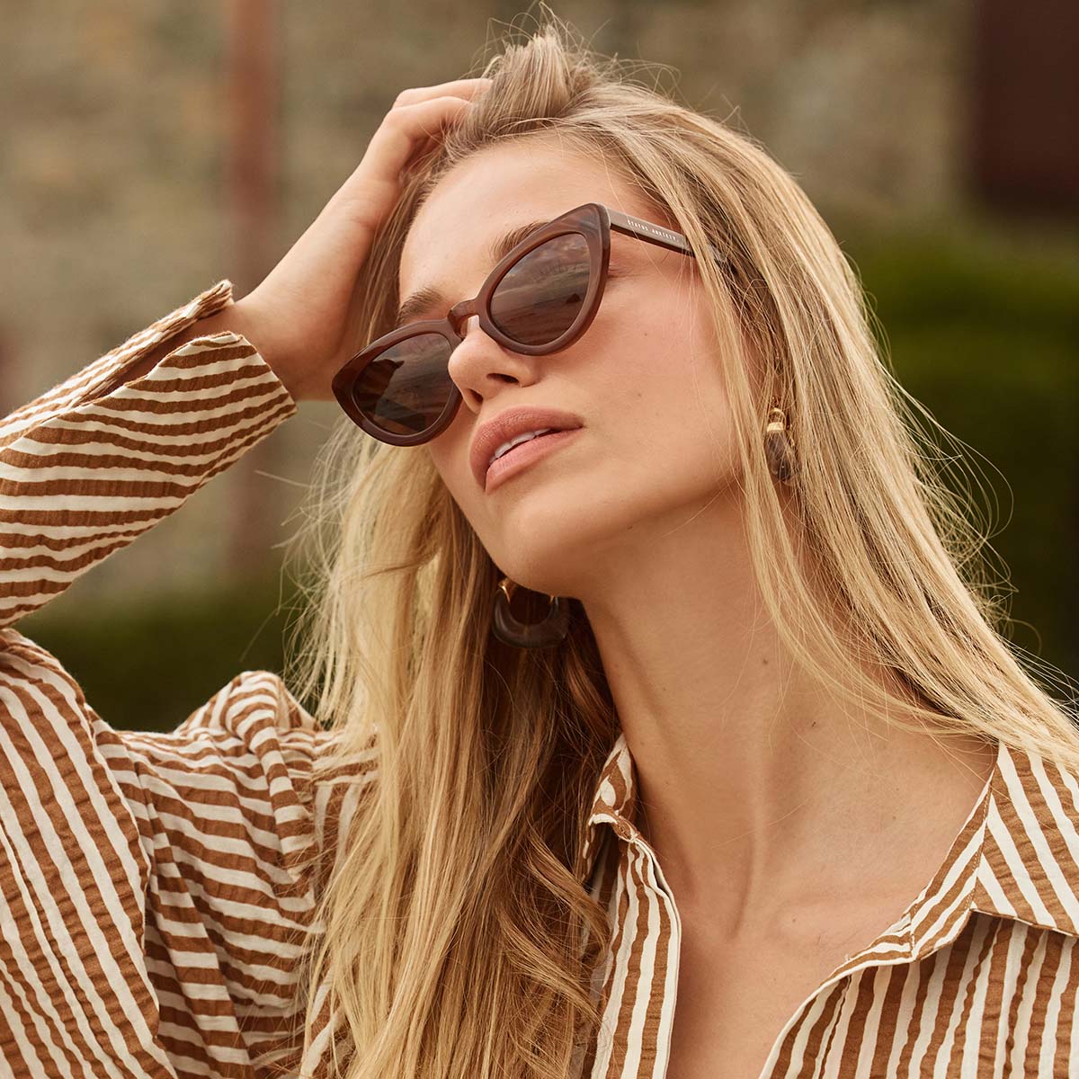 Villain Sunglasses - Brown