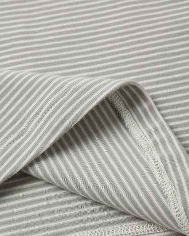 Long Sleeve Tee Sage Micro Stripe