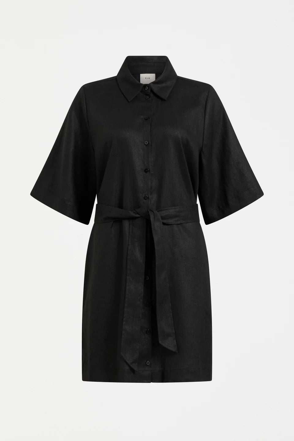 LLINEN DRESS - Black