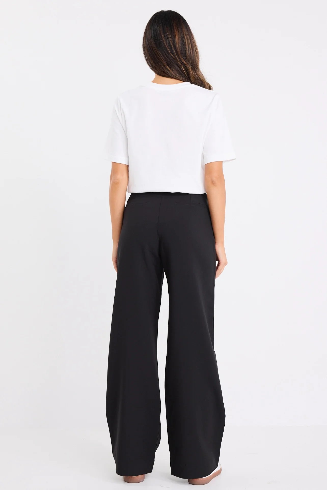 Zoey High rise pants - Soft Black