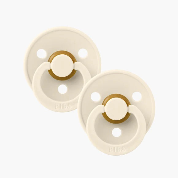 BIBS Pacifier - Round - Ivory