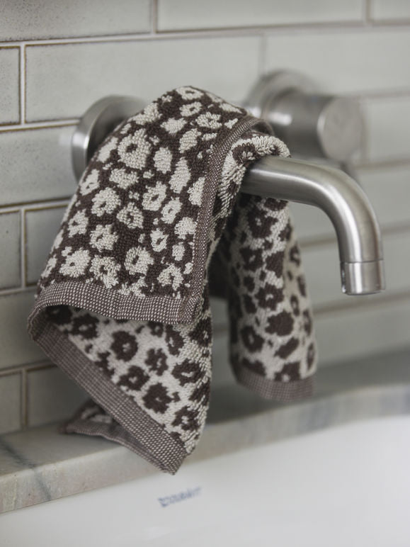 Forget me Not Cotton Towel Range - Rye/Oat