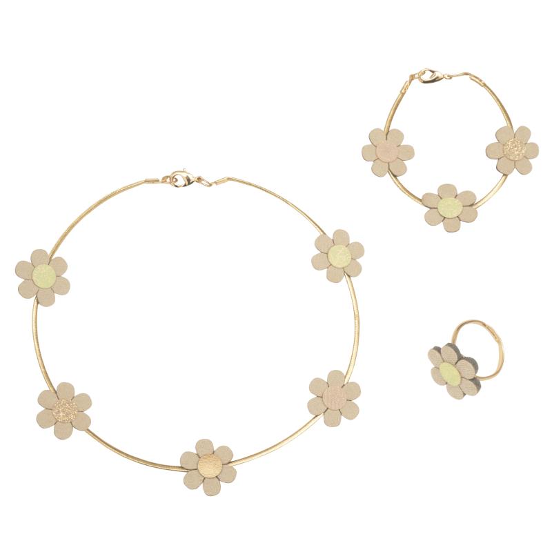 Daisy Jewellery Set GOLD