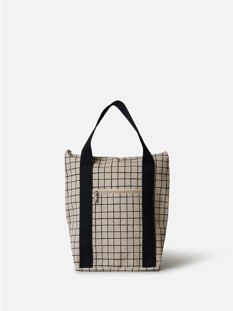 Wine Cooler Bag - Grid