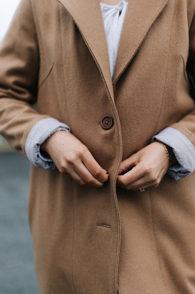 Aubrey Coat - Cinnamon