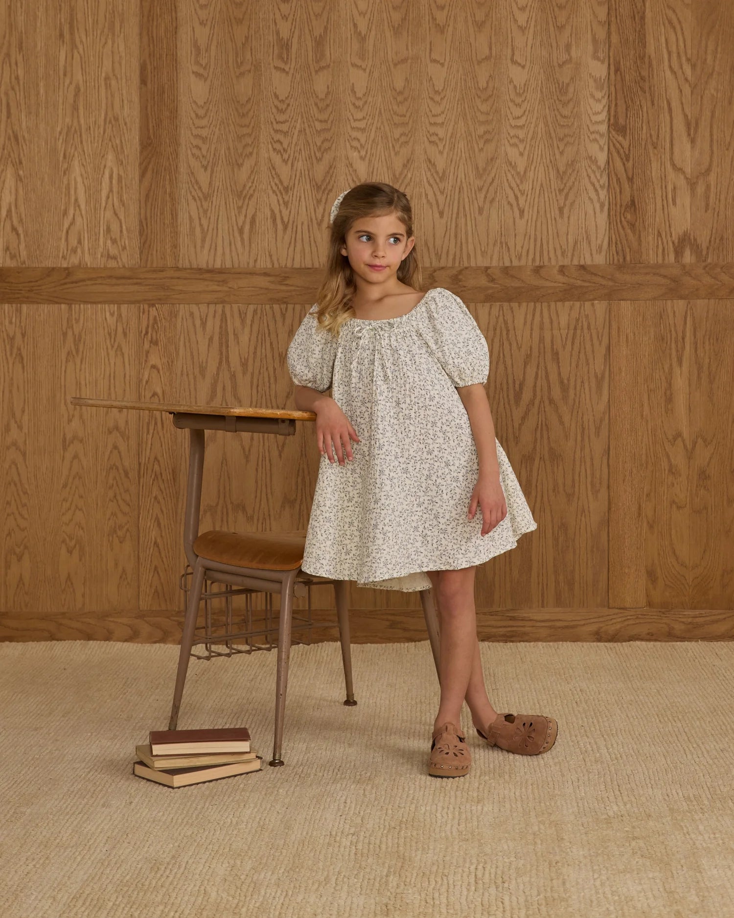 Sabrina Mini Dress || Blue Vines