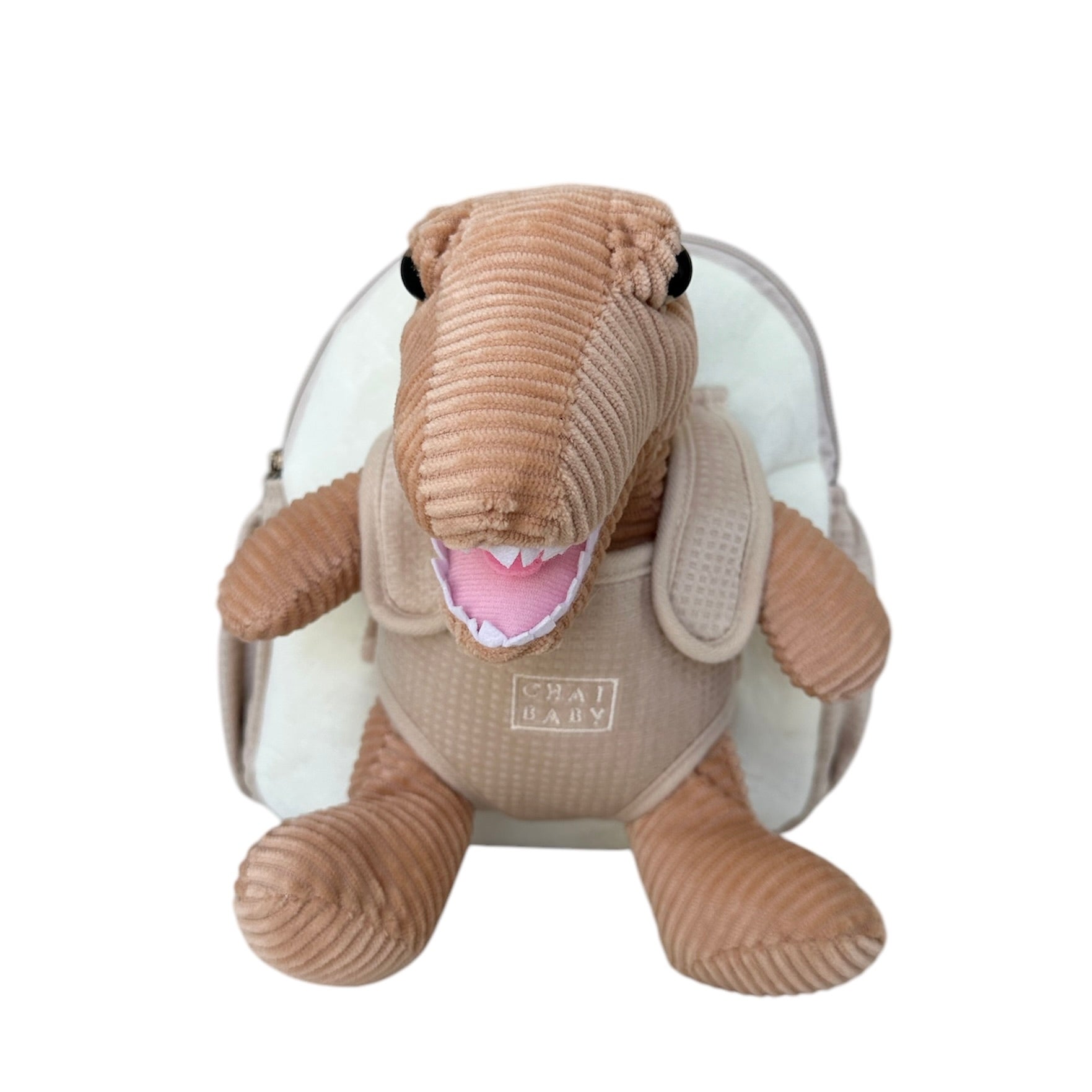 CHAI BABY BACKPACK WITH FRONT HARNESS - Dinosaur