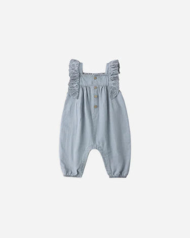 Nova Romper Lightweight Denim