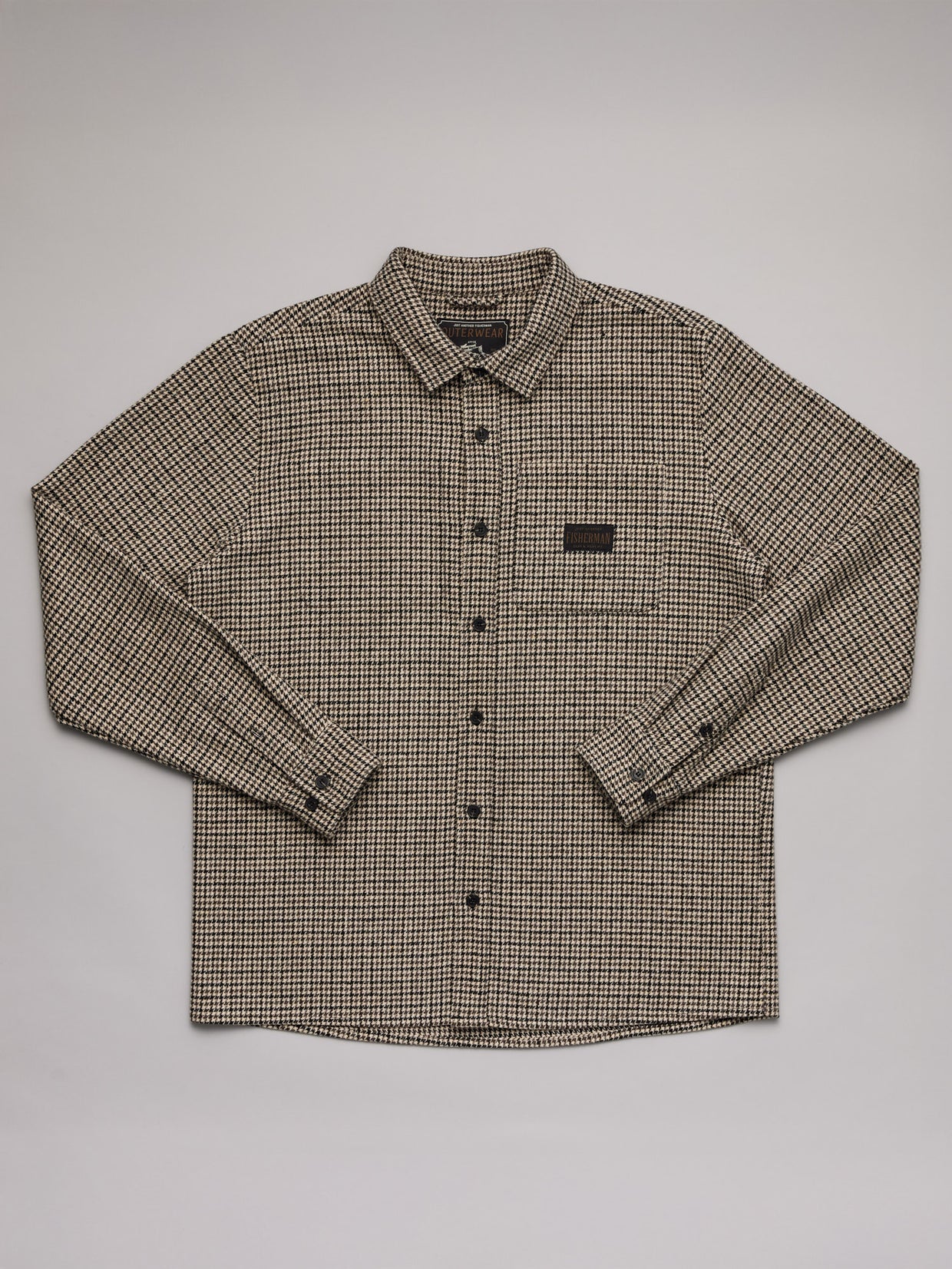 TOOTH OVER SHIRT - BROWN