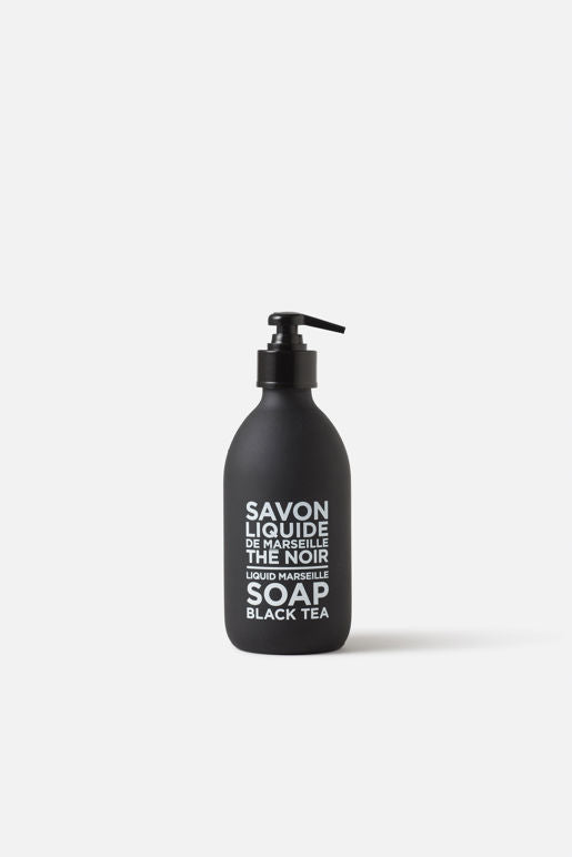 Black & White Liquid Marseille Soap- Black Tea