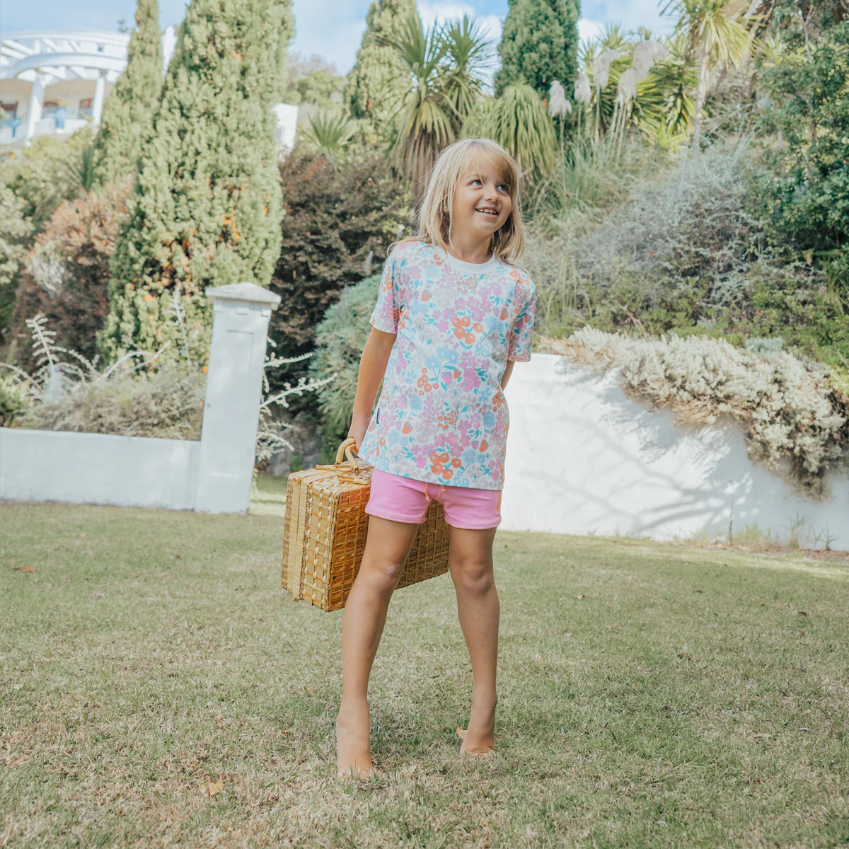 Sun Smart T Shirt - Berry Garden