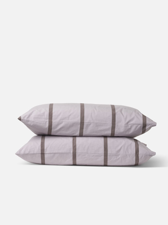 Duo Pillowcase Pair - Pansy/Rye