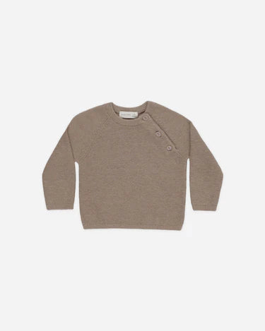 Bailey Knit Sweater || Heathered Mocha