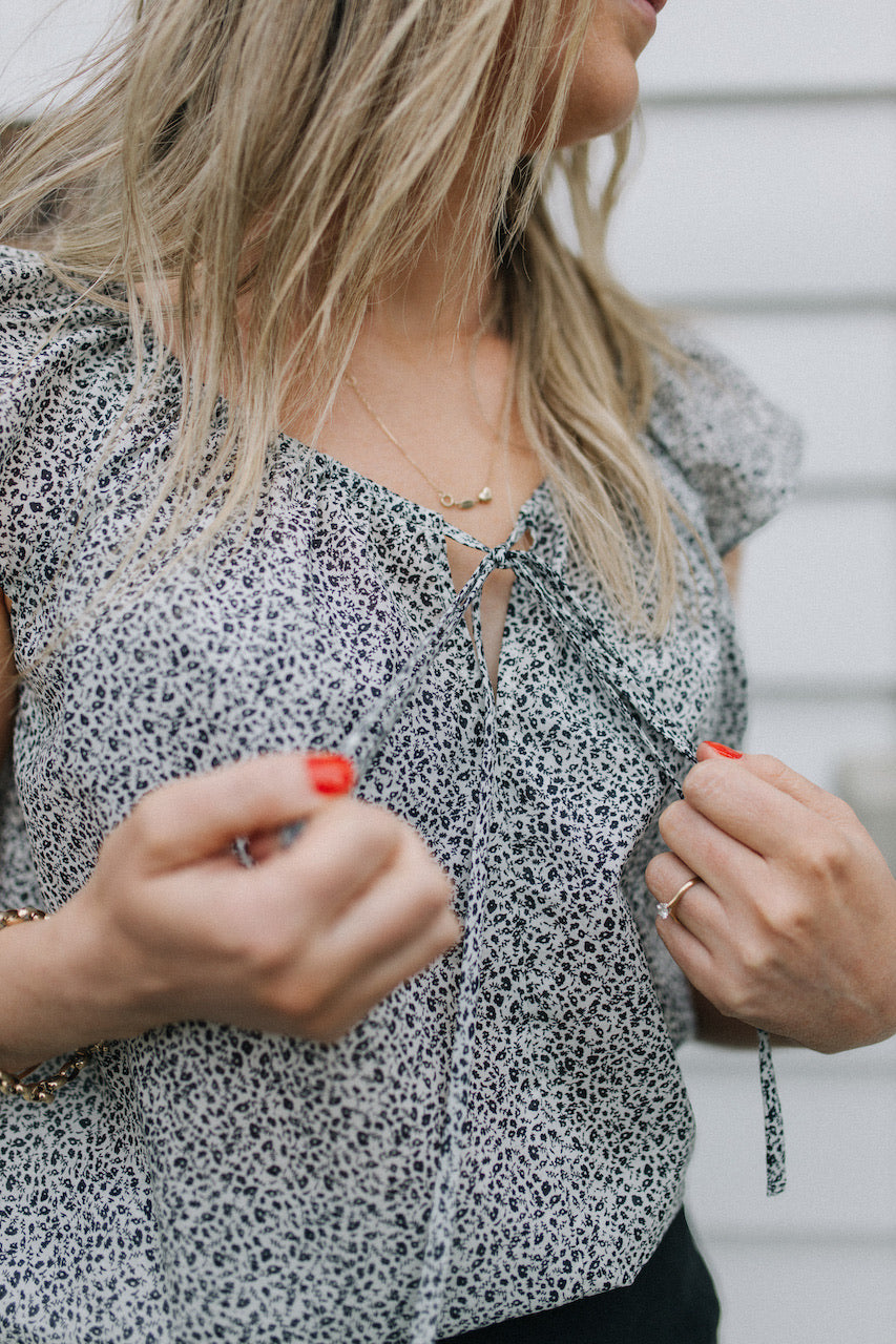 Karli top - Ditsy floral