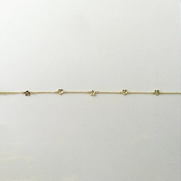 DAISY CHAIN BRACELET - Gold