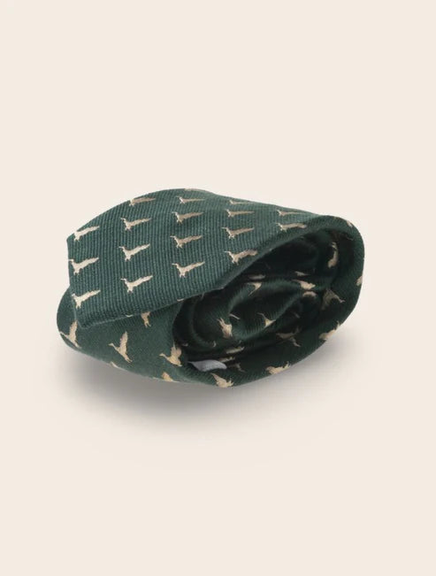 The Riley Green Duck tie - Wool