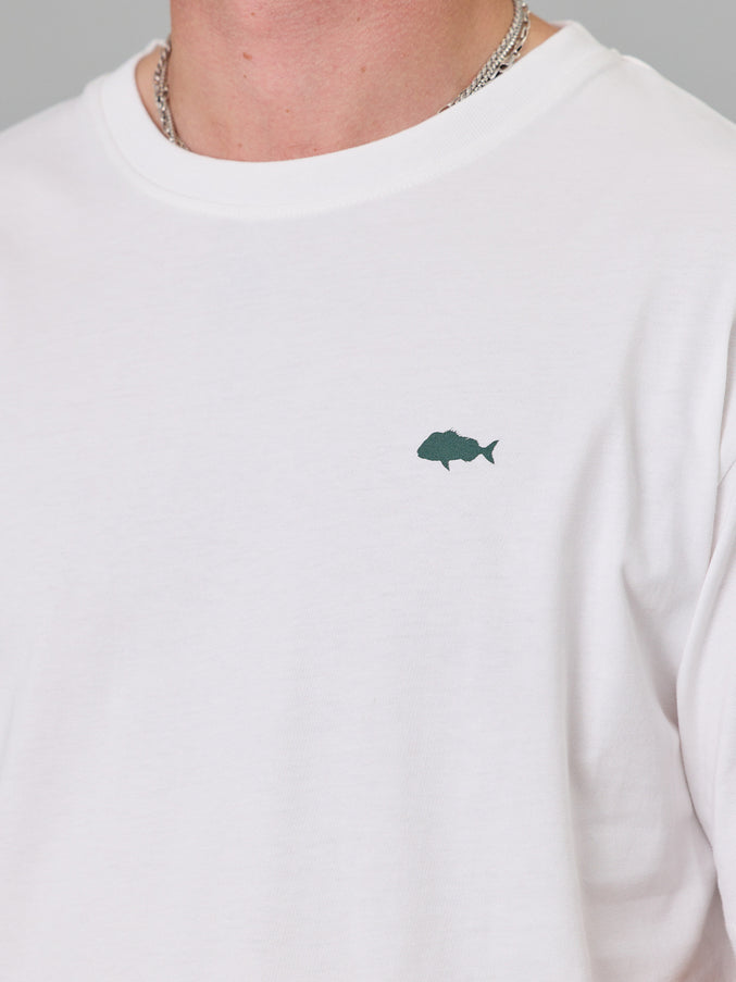 STAMP SEA TEE - WHITE
