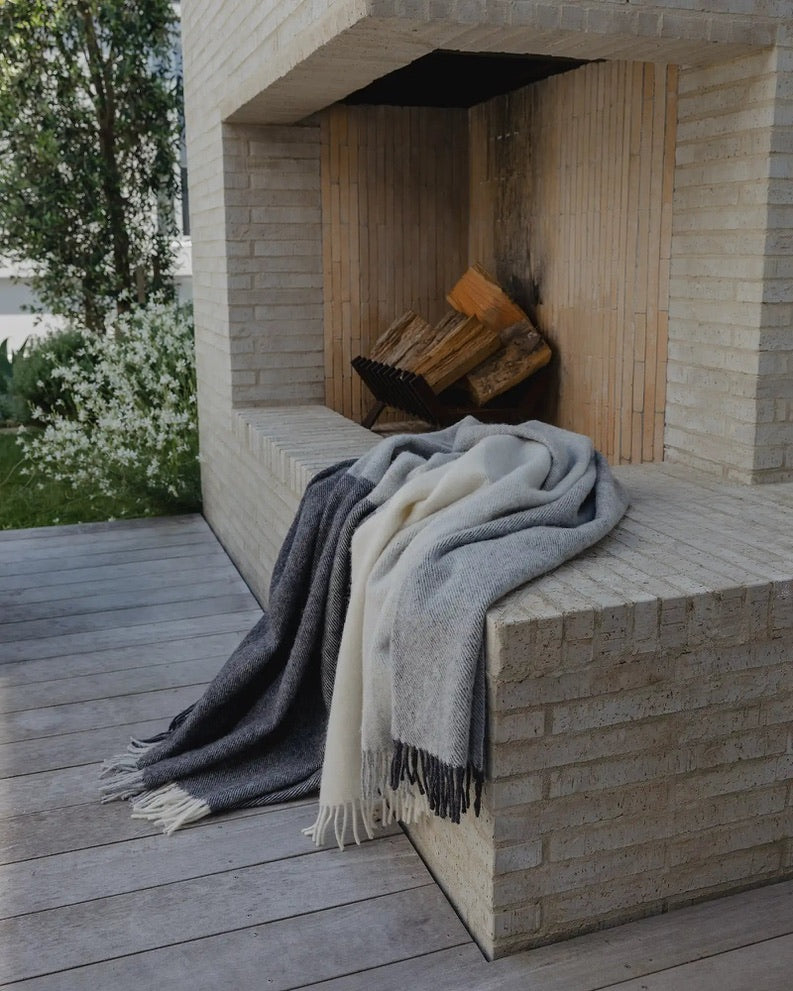 Bayswater Charcoal Throw