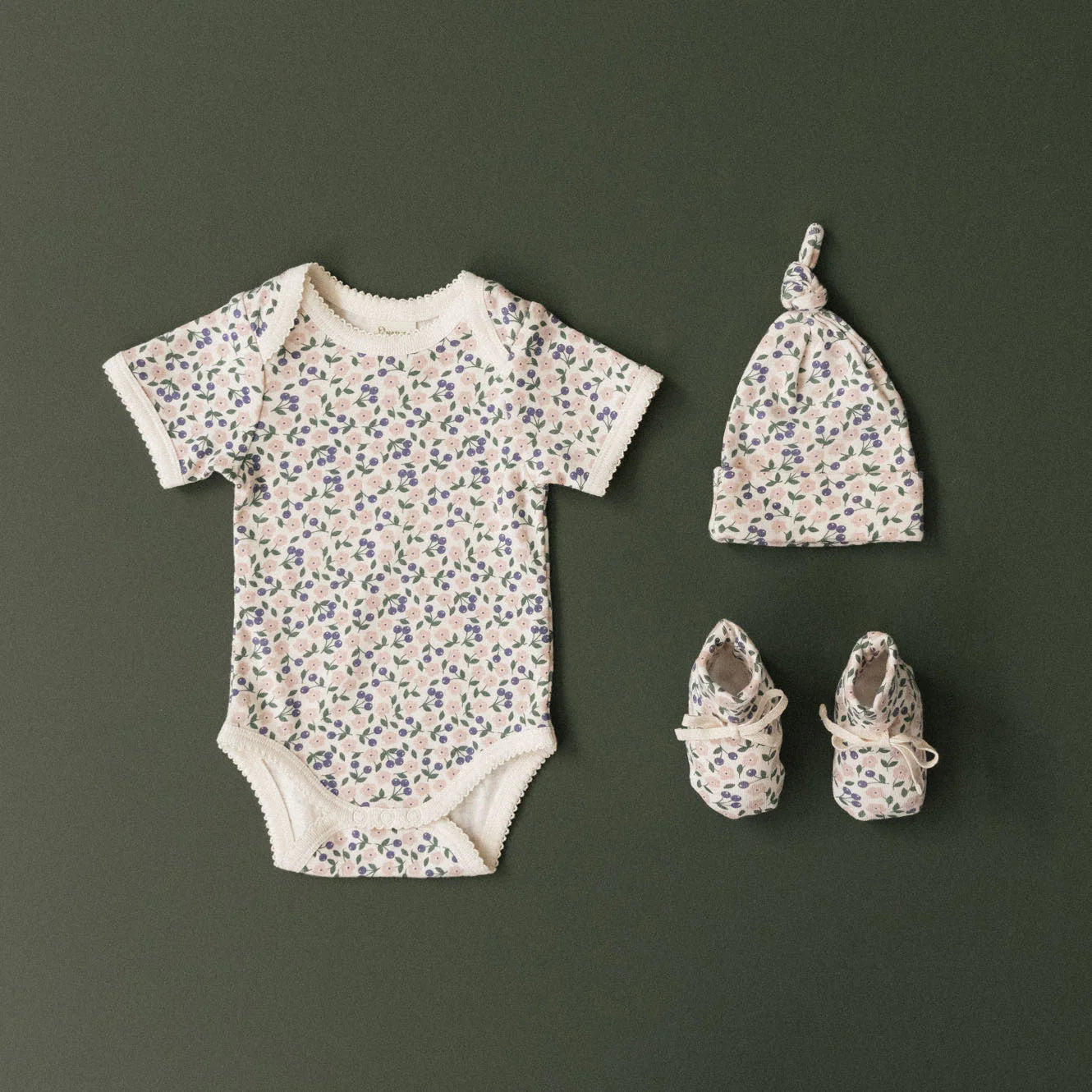 SHORT SLEEVE BODYSUIT, Briarwood Print