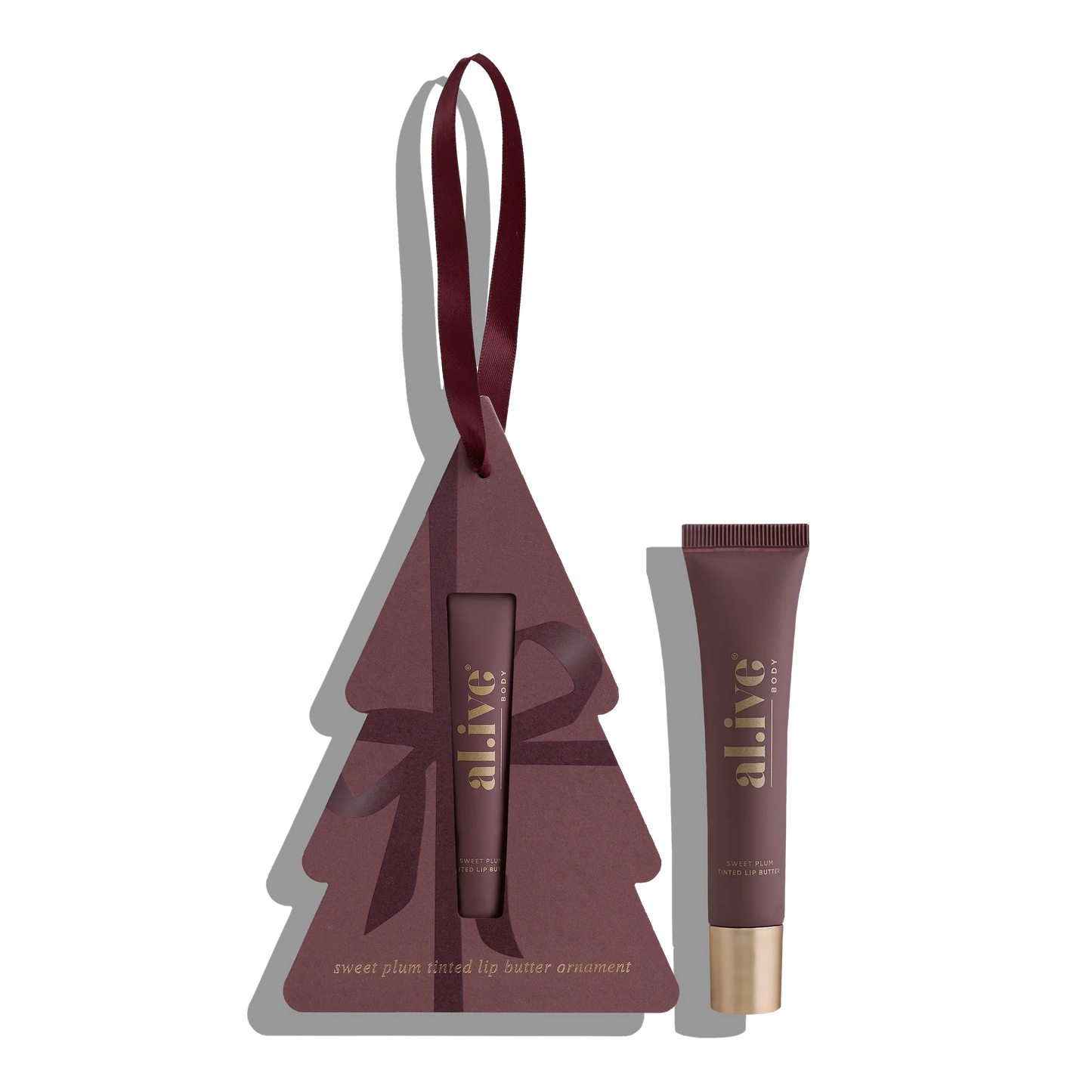 Tinted Lip Butter Ornament - Sweet Plum